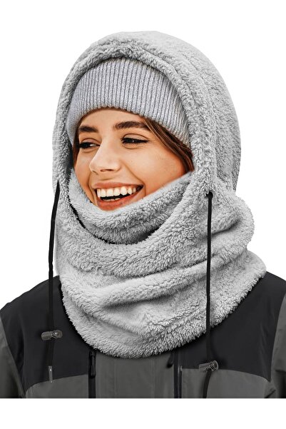 Generic قناع البلاكلافا الشتوي للتزلج للرجال والنساء، قناع وجه من الصوف للنسا...