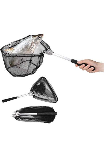 Generic Fishing Landing Net with Hook-Proof, Adjustable Collapsible Telescopi...