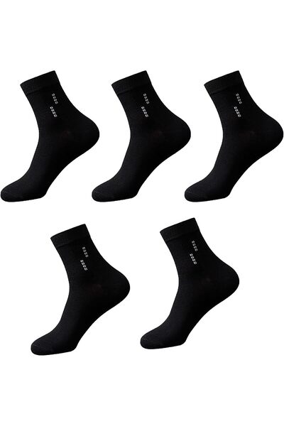 Generic Men's Mid-Crew Socks 5-Pack, Cotton Crew Socks, Athletic Socks for Tr...
