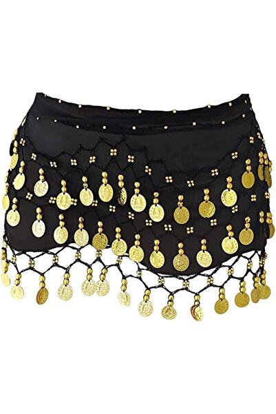 Generic Belly Dance Hip Scarf, Belly Dance Skirt Hip Scarves with 128 Pieces ...
