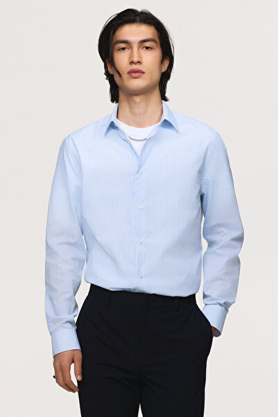 H&M Slim Fit Kolay Ütülenir Gömlek