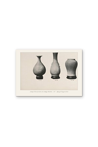 OEM Poster Carton 250g A4, Ilustratie Originala Vaze Vechi De Portelan Chinez...