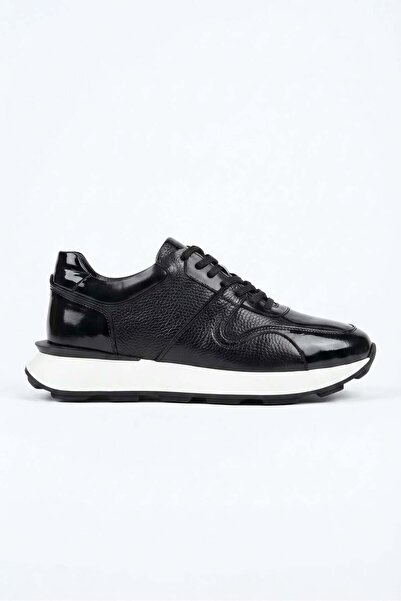 Ahmed Hamdi Bey Drift Black Men's Leather Shoes