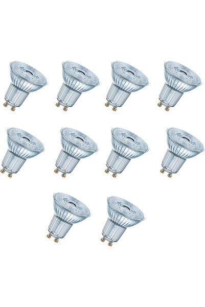Generic مصباح LED GU10 طراز PAR16 بزاوية 36 درجة، 7 واط، إضاءة بيضاء باردة / ...