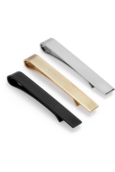 Generic Fashion Tie Pin Tie Clips Set for Men Wedding Business in Gift Box