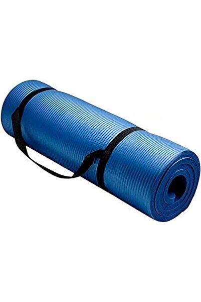 Generic حصيرة يوغا 15 ملم باللون الأزرق