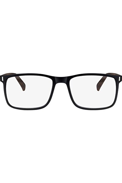 OEM Reading glasses +1.00 diopters, matte black/brown, 1 pc.