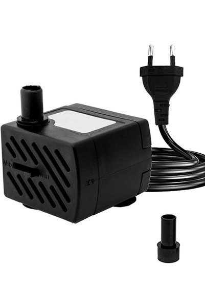 Generic 180L/H 3W Mini Submersible Pump, Ultra Quiet Aquarium Pump With 1.3 M...
