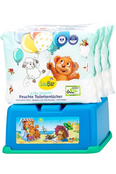 OEM Cutie șervețele umede toaletă ultra-sensitive, 240 buc