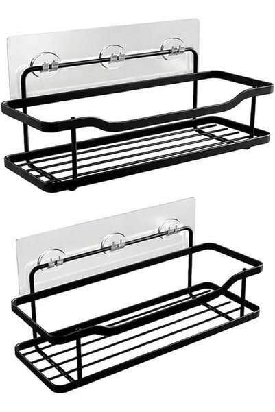 Generic Bathroom Shelf,bathroom wall shelf 2-Pack No Drilling Stainless Steel...