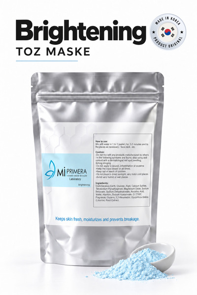 Aydınlatıcı Soyulabilir Kore Toz Yüz Maskesi 1 kg (30 Kullanım)