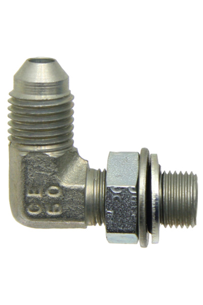 Granit Conector, racord cotit, WAE 7/8 M-JIC x 3/8 M-BSP 22 GRANITE