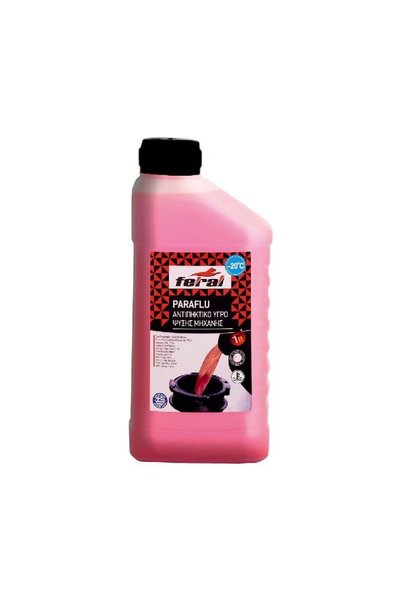 OEM Feral Paraflu Αντιπηκτικό Υγρό -15 ⁰ C 1L - Red Engine Coolant Antifreeze 1L