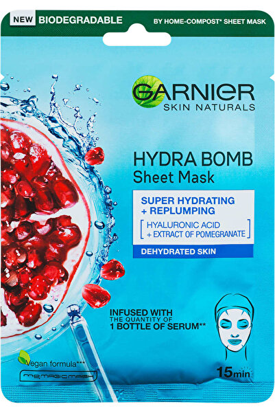 OEM Hydra Bomb mască tip șervețel cu extract de rodie, 28 g