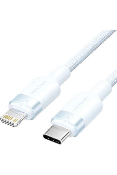 Generic Nylon Braided Fast Charging Cable USB C to Lightning, Power Delivery ...