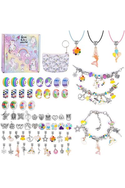 Generic DIY Jewelry Making Kit Bracelet Making Kit for Teen Girls DIY Bead Ch...
