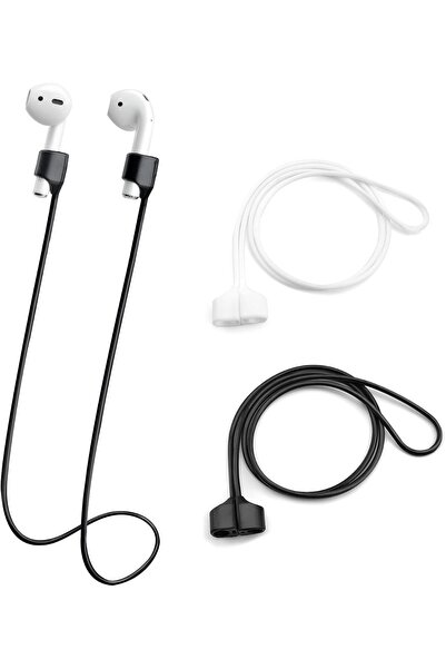 Generic 2PCS Magnetic Anti-Lost Earphone Straps, Soft Silicone Earphones Lany...