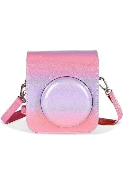 Generic Camera Protective Case Compatible with Instax Mini 12, PU Leather Gli...