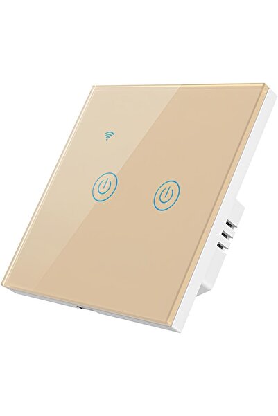 Generic WiFi Smart Wall Light Switch,Compatible with Google Home & Alexa, Tou...