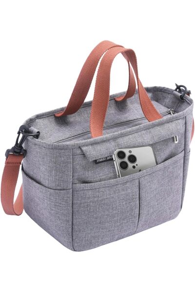 Generic Insulated Cooler Bag - Thermal Picnic Lunch Bag With Leak Proof Desig...