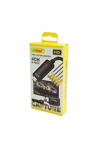 OEM Andowl Q-HD32 Μετατροπέας Video RCA σε USB 2.0 Multi Viewer με 4 Video in...