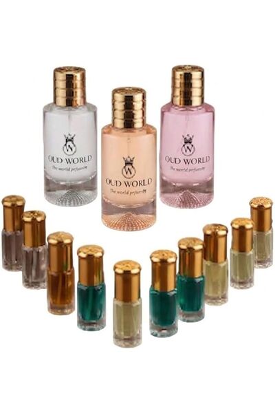 OUD WORLD Combo Set 49, Oud Boutique, Psh Femme Valaya & Eclat, Unisex Fragra...