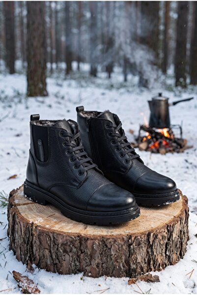 Daxtors Marko Unisex Cold-Proof Winter Boots with Complete Thermal Fur Lining