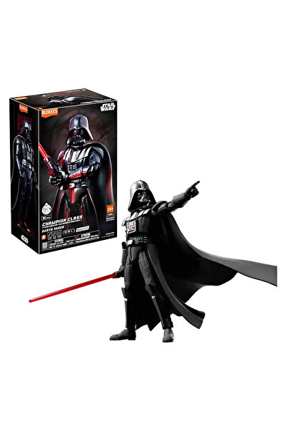 | Darth Vader Figür Yapım Seti 15cm. | 90 Parça | İnce Motor ve Hayal Gücü
