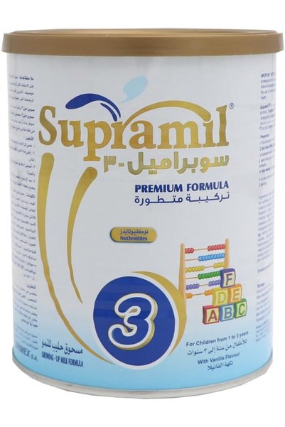 Generic حليب أطفال - سوبرميل 3 من 1 إلى 3 سنوات - 400 جرام