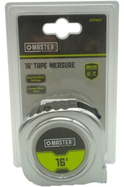 Generic CUC5019 Chrome Tape Measure, Nylon Coating, 3/4 In. x 16-Ft. - Quanti...