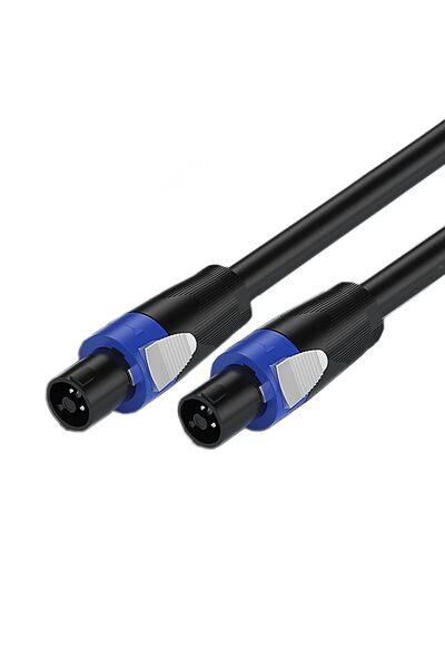 Generic Male Speakon to Speakon Cable Male to Male Audio Cord for DJ Bass Spe...