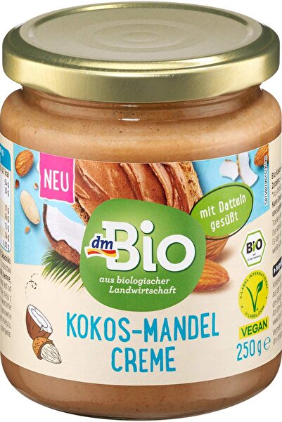 OEM Πάστα με κρέμα καρύδας και αμύγδαλα, 250 γρ.