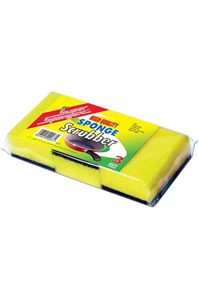 Generic Cleaning Sponge with Scourer – Heavy Duty Kitchen Sponges, High Absor...