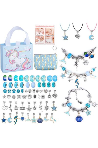 Generic DIY Jewelry Making Kit Bracelet Making Kit for Teen Girls DIY Bead Ch...