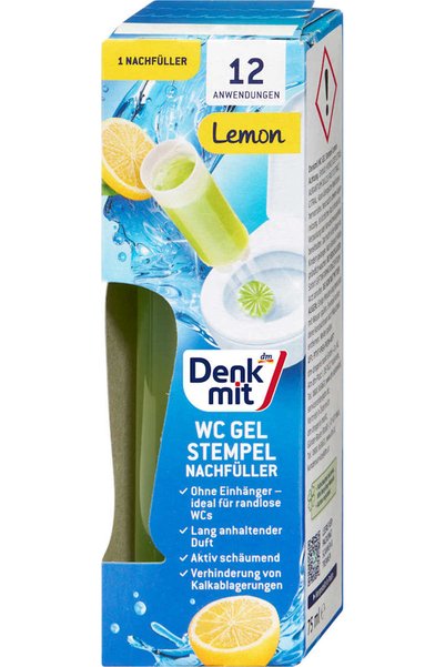 OEM Stempel Lemon τζελ καθαρισμού τουαλέτας, συσκευασία αναπλήρωσης, 75 ml