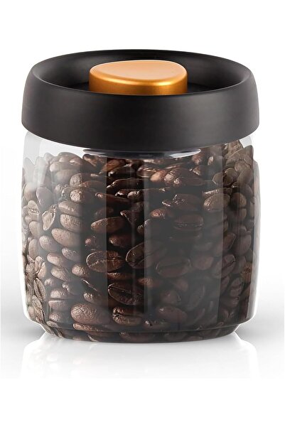 Generic Coffee Storage Container, Vacuum Sealing for Jars, Glass Kitchen Stor...