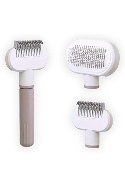 Generic MAX-EMA Pet Comb 2-in-1 Shedding And Grooming Brush – Dog Hair Remova...