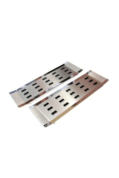 PTC Stainless steel door sill protectors for Fiat Talento, model year 2016 - ...