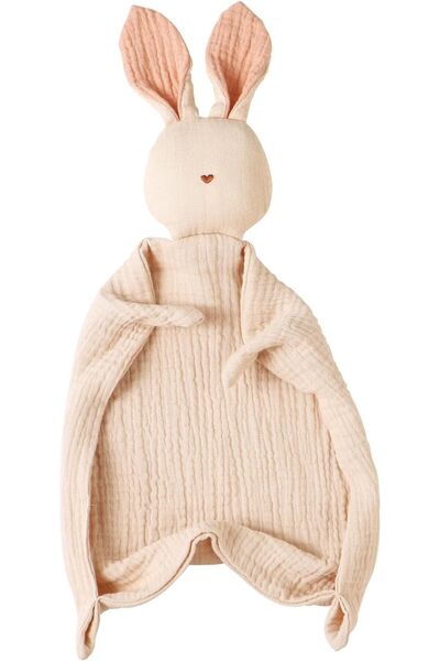 Generic Bunny Lovey Blanket for Boys and Girls, Cotton Muslin Security Blanke...