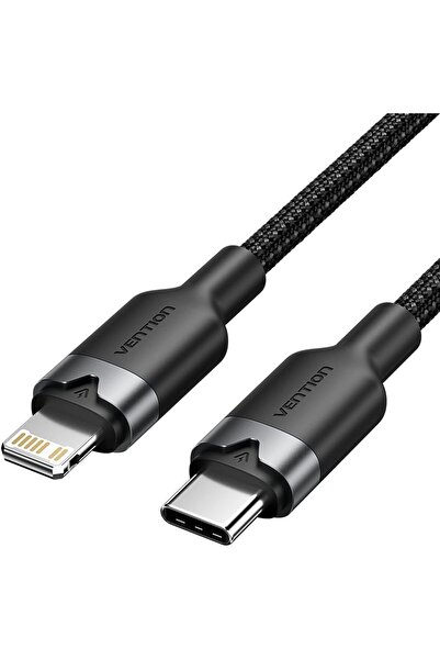 Generic Nylon Braided Fast Charging Cable USB C to Lightning, Power Delivery ...