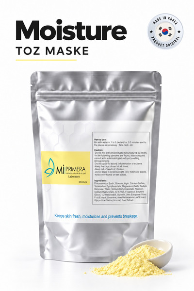 Nemlendirici Soyulabilir Kore Soyulabilir Toz Yüz Maskesi 1 kg (30 Kullanım)