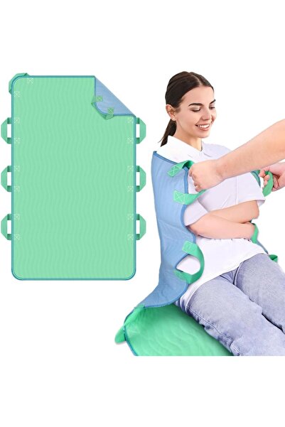 Generic وسادة تثبيت الموضع على السرير بمقابض معززة، مقاومة للماء، قابلة لإعاد...