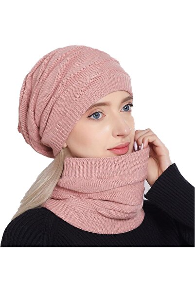 Generic Winter Beanie Hat for Women, Warm Knit Hat Soft Stretch Women Cap Bea...