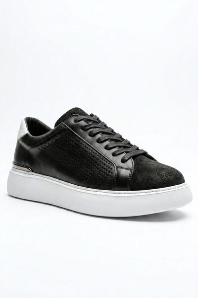 Ahmed Hamdi Bey Rosco Black Men's Leather Shoes