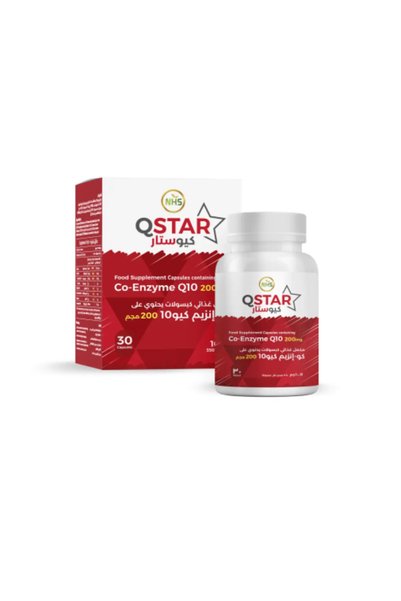 NHS Q Star, Coenzyme Q10, 200 Mg, 30 Capsules
