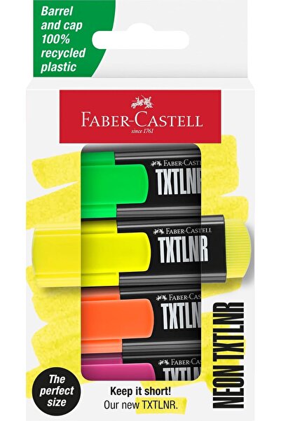 Generic محفظة هايلايتر TXTLNR مكونة من 4 قطع (CB)