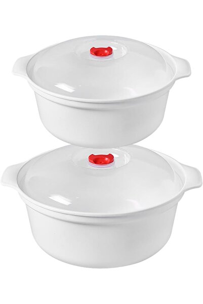 Generic 2 PCS Microwave Bowls with Lids, Resuable Bowls for Kitchen, Ramen Co...