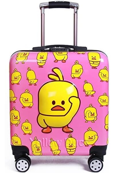 Generic 18" Kids Cute Luggage, Children's Travel Luggage with Wheels, Cartoon...