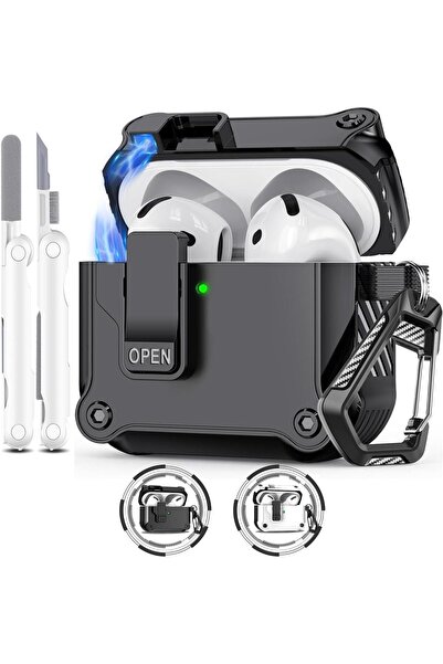 Generic Compatible with AirPods 4 Case Cover for Women and Men, Automatic Sna...