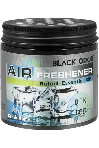 Generic معطر هواء أسود بالزيوت العطرية الطبيعية، 180 جرام - مثالي للسيارة وال...